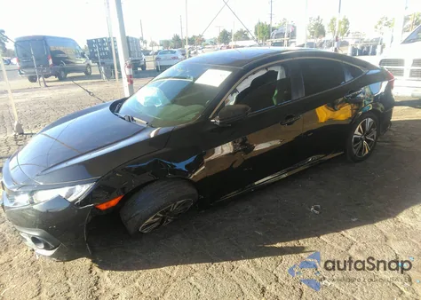 2018 Honda Civic Ex-T из США, поврежденный, VIN 2HGFC1E33JH643175